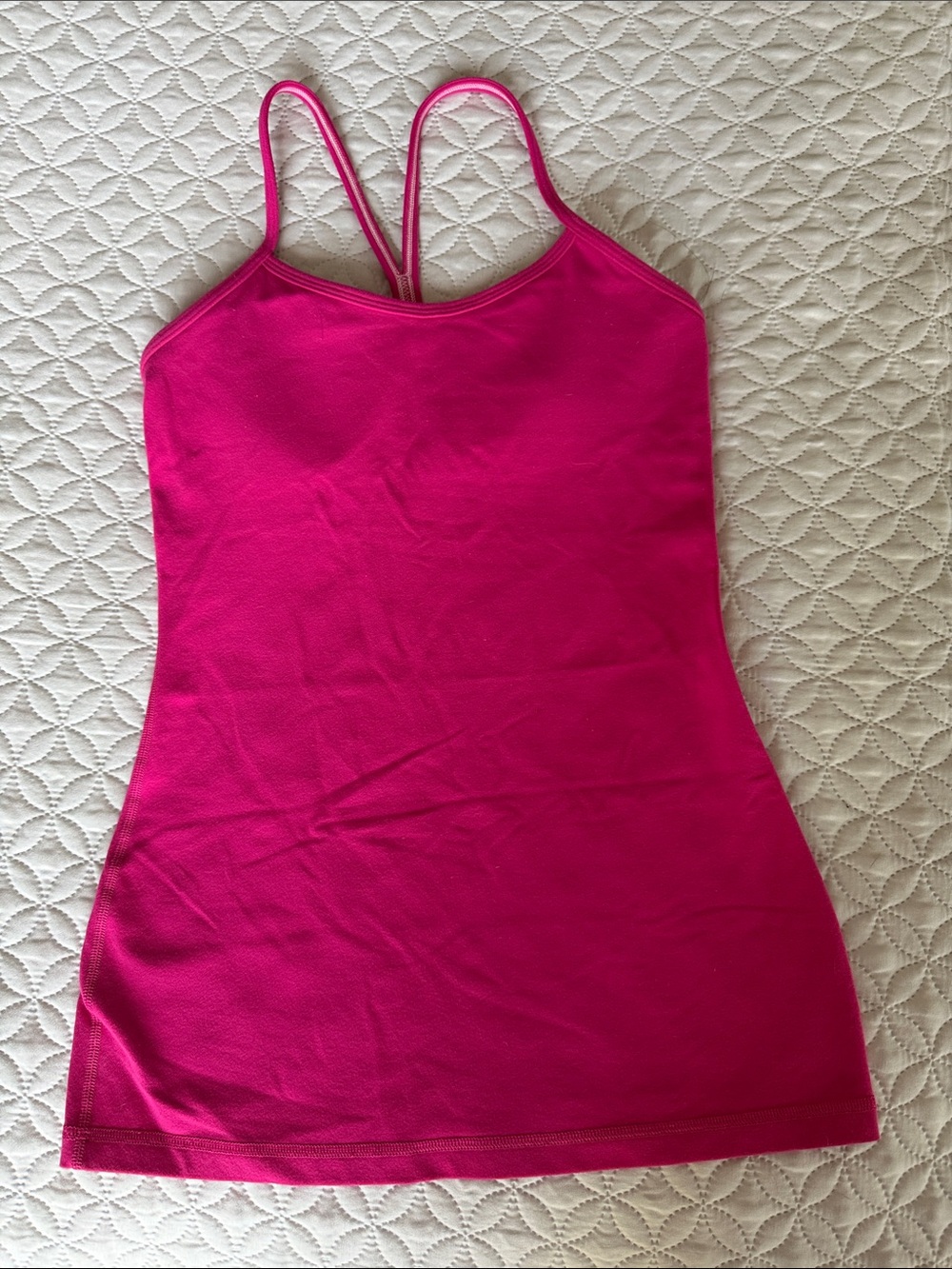 Lululemon Athletica Hot Pink Racerback Tank